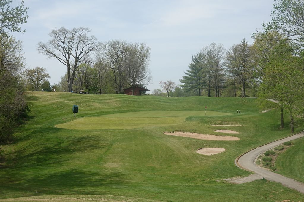5th Hole at Spencer T. Olin Golf Course (180 Yard Par 3)